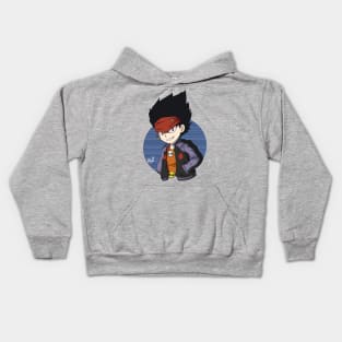 Daigo from Beyblade Burst and Evolution Kids Hoodie